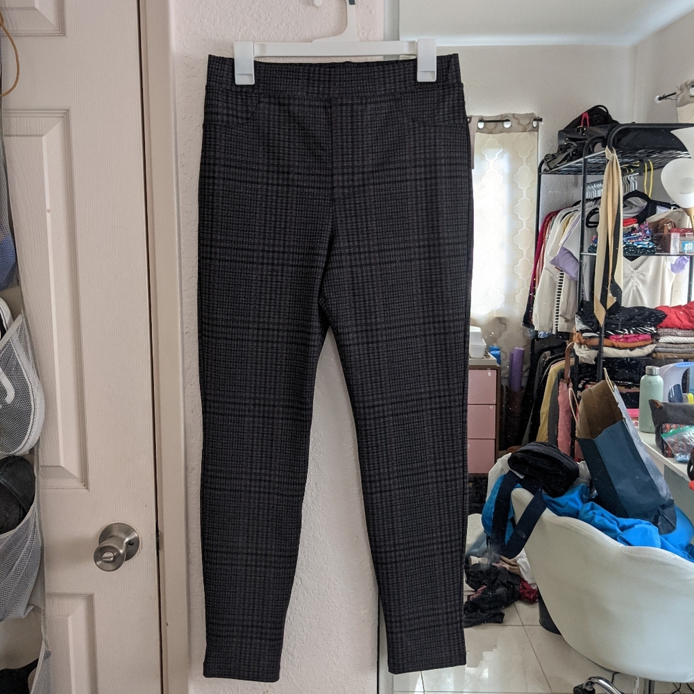 Anthropologie plaid leggings